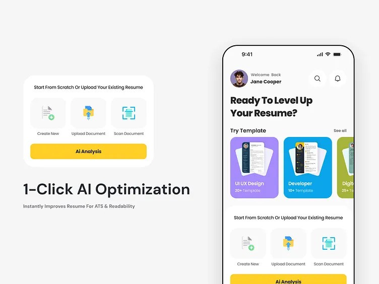 AI Resume Builder — Tailored resumes from a job description