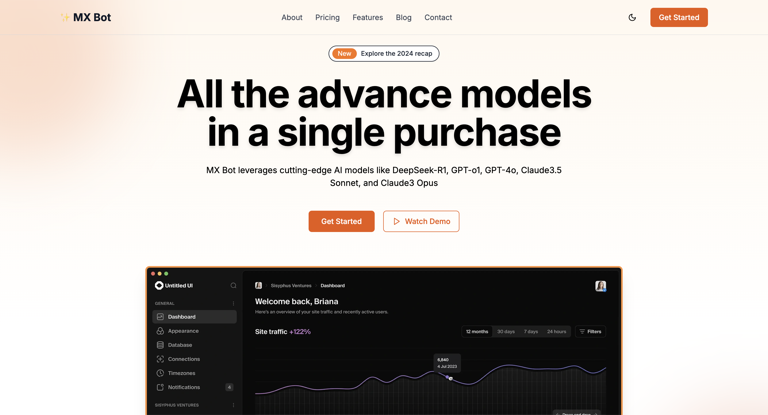MX Bot — One interface for every LLM
